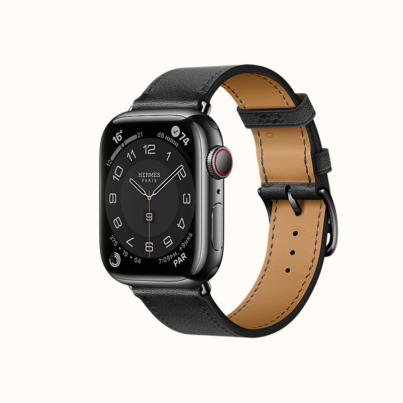 充実の品 HERMES Apple Watch series 8 シルバー 腕時計(デジタル)